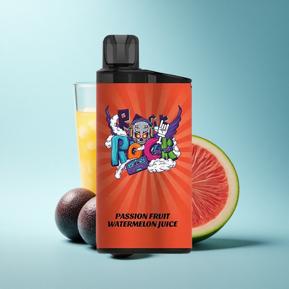 IGET Bar 3500 Puffs Disposable Vape - 1400mAh, 1.2 Ohm Mesh, Passion Fruit Watermelon