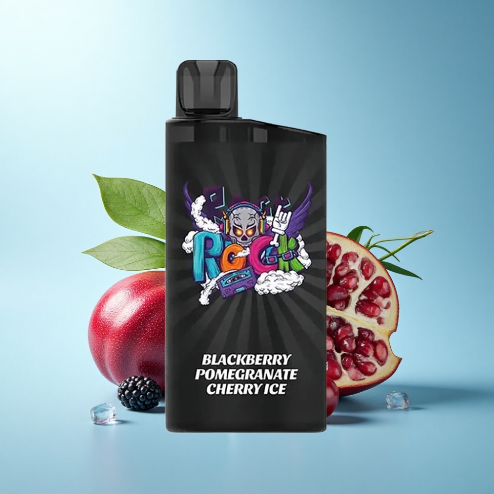 IGET Bar 3500 Puffs Disposable Vape - Blackberry Pomegranate Cherry Ice, 1400mAh, 1.2 Ohm Mesh Coil