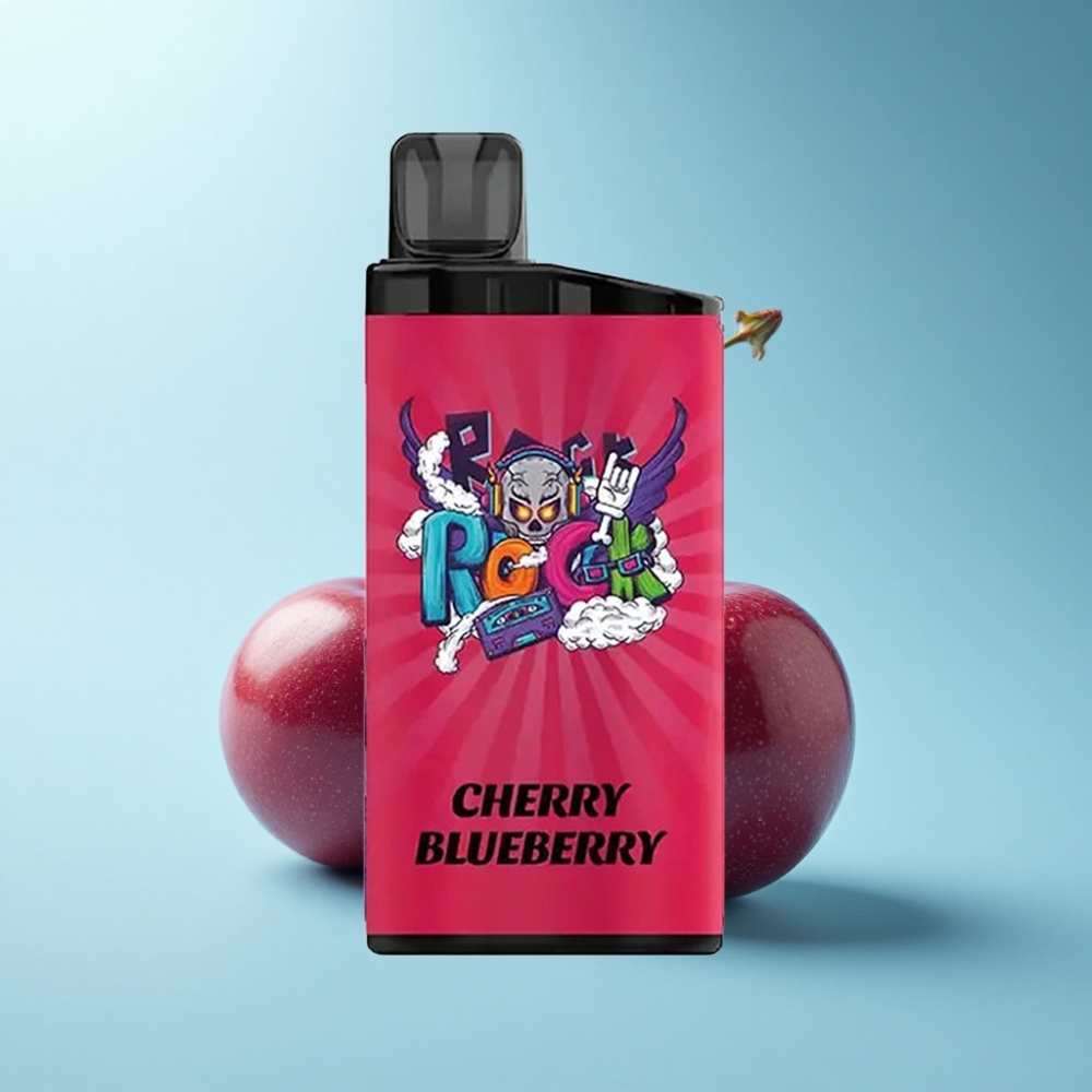 IGET Bar 3500 Puffs Disposable Vape Cherry Blueberry 1400mAh Mesh Coil