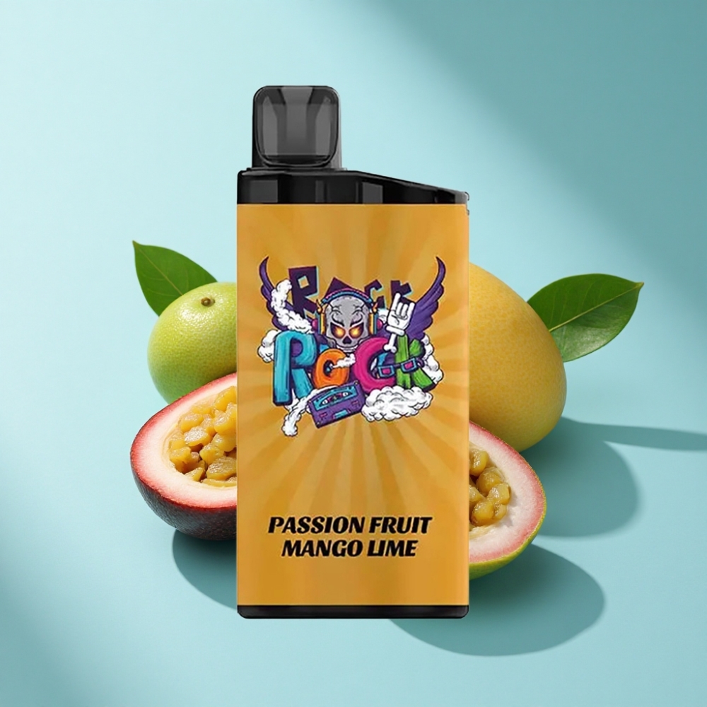 IGET Bar 3500 Puffs Disposable Vape - Passion Fruit Mango Lime, 1400mAh, 1.2 Ohm Mesh Coil