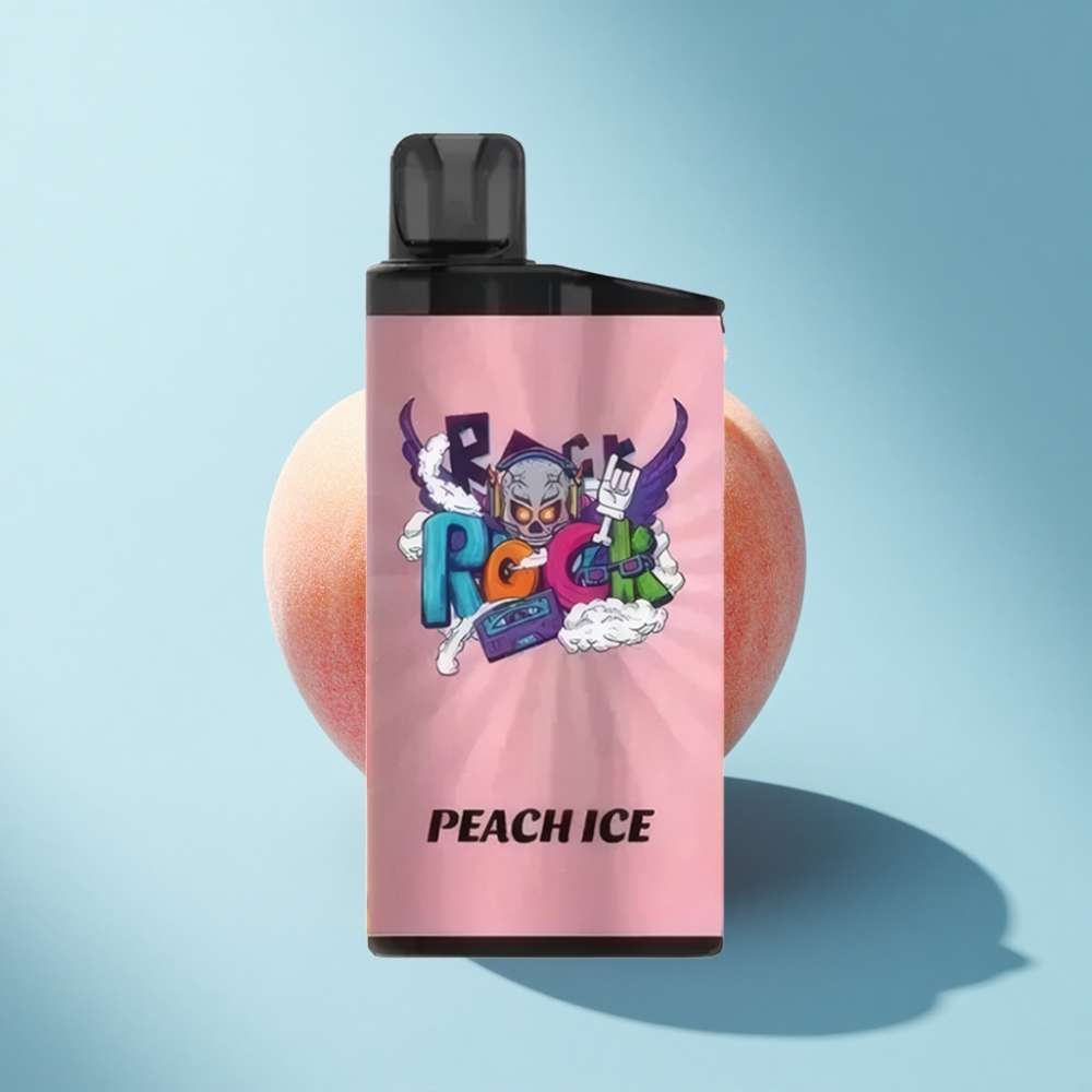 IGET Bar 3500 Puffs Peach Ice Disposable Vape with 1400mAh Battery & Mesh Coil