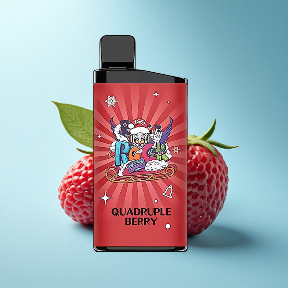 IGET Bar 3500 Puffs Quadruple Berry 1400mAh Mesh Disposable Vape