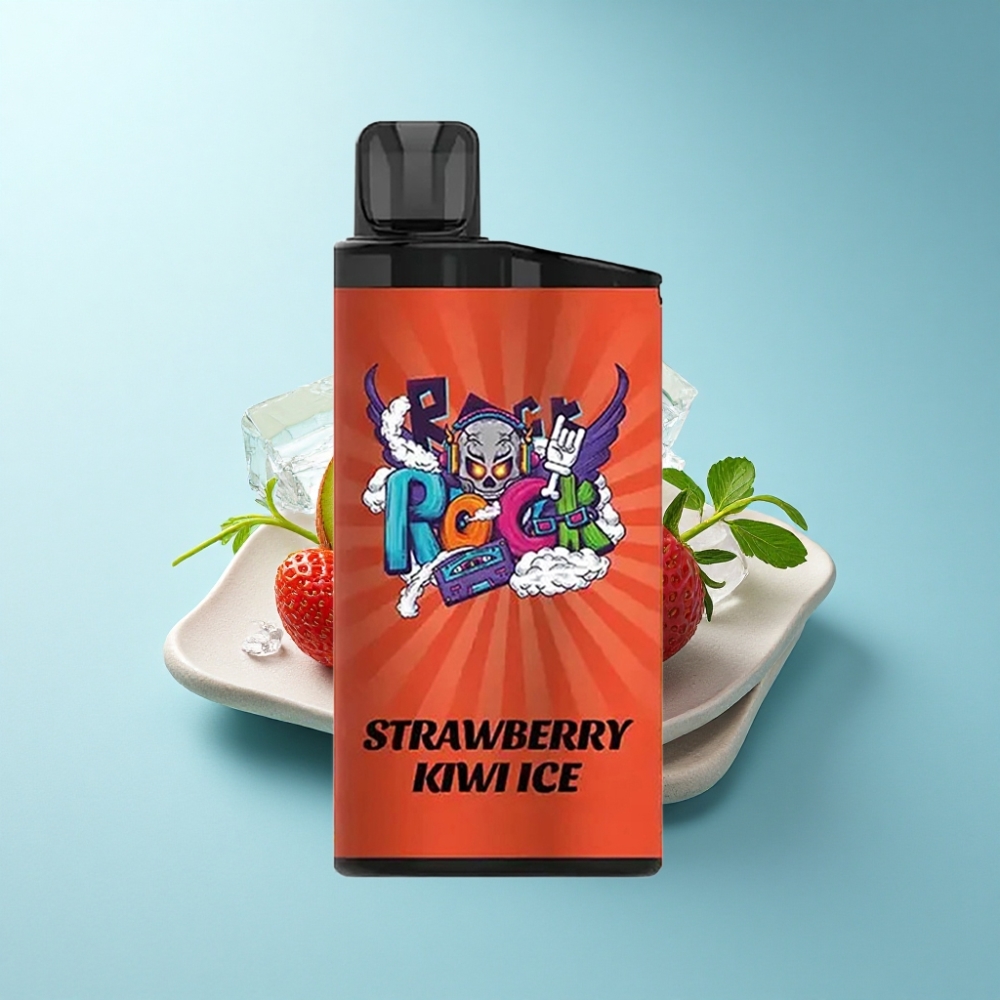 IGET Bar 3500 Puffs Strawberry Kiwi Ice Disposable Vape - 1400mAh Mesh Coil