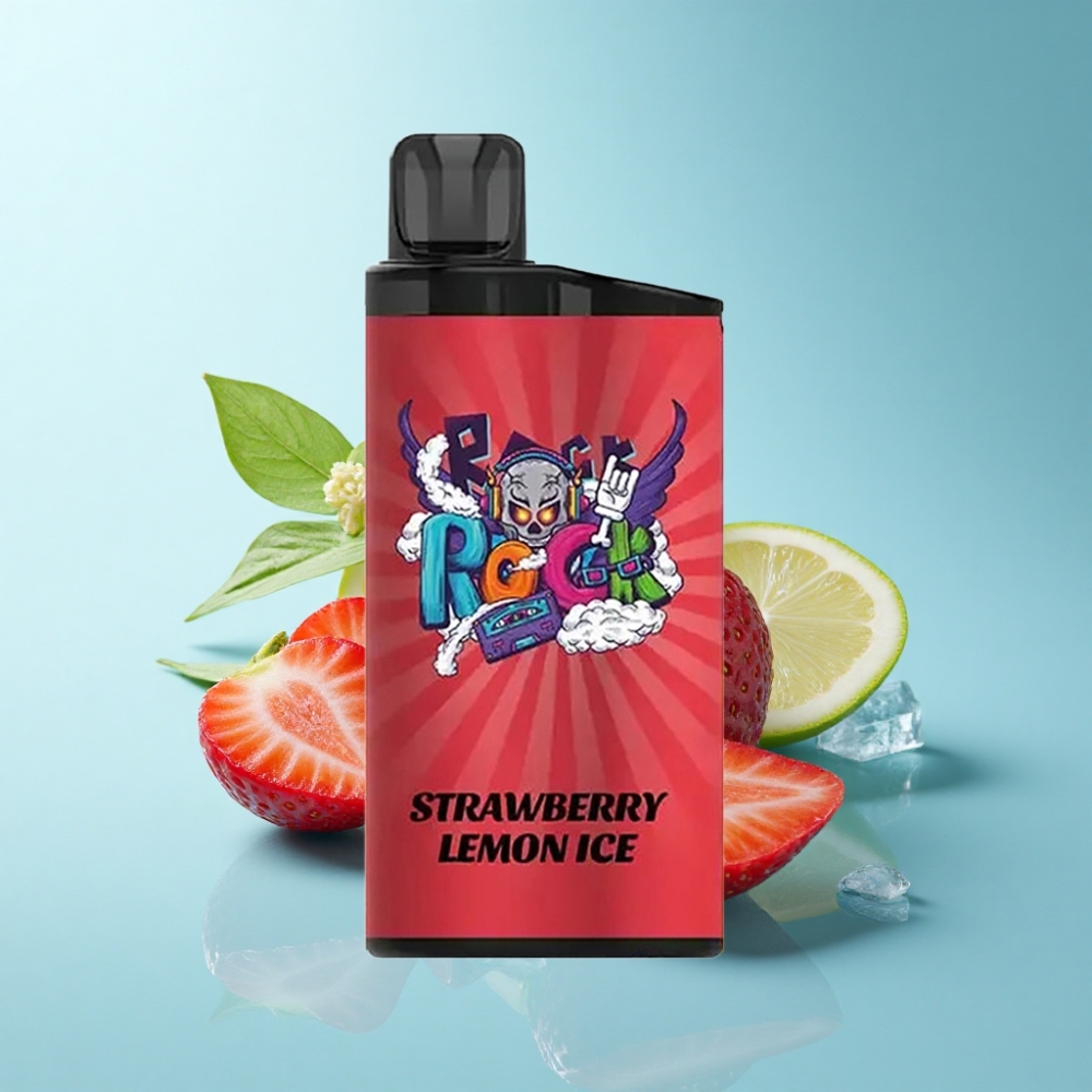 IGET Bar 3500 Puffs Strawberry Lemon Ice Disposable Vape - 1400mAh Mesh Coil