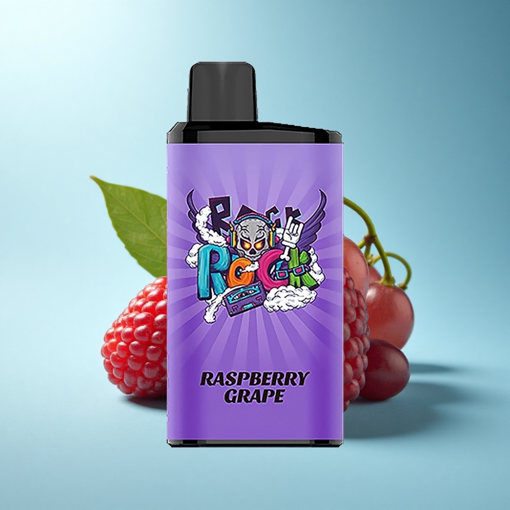 IGET Bar Pro 10000 Puffs Disposable Vape – 2000mAh Mesh Coil Raspberry Grape