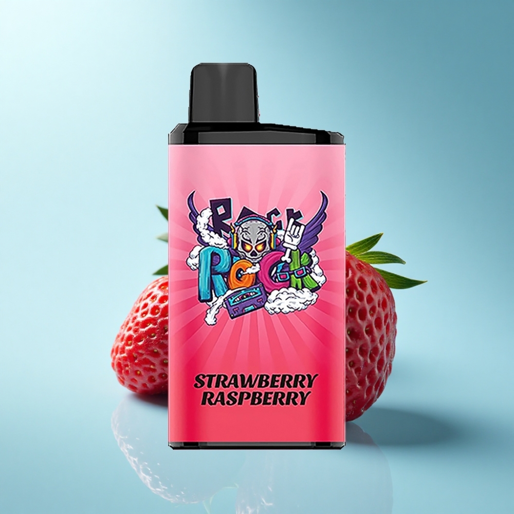 IGET Bar Pro 10000 Puffs Strawberry Raspberry 2000mAh Mesh Disposable Vape