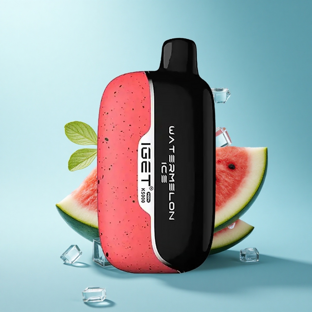 IGET Moon K5000 5000 Puffs Watermelon Ice Mesh Coil Disposable Vape