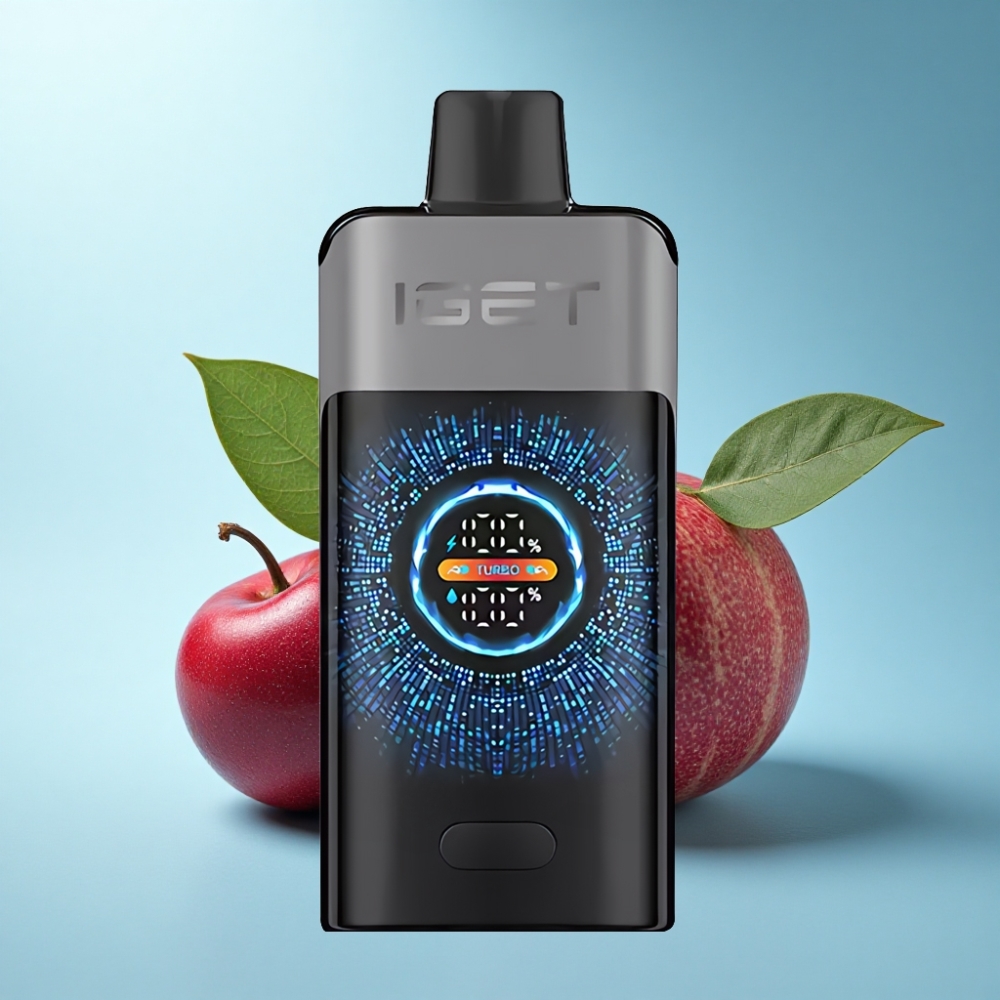 IGET ONE 12000 Puffs Disposable Vape with 2700mAh Battery & Dual Mesh Coil - Blackberry Cherry Pomegranate