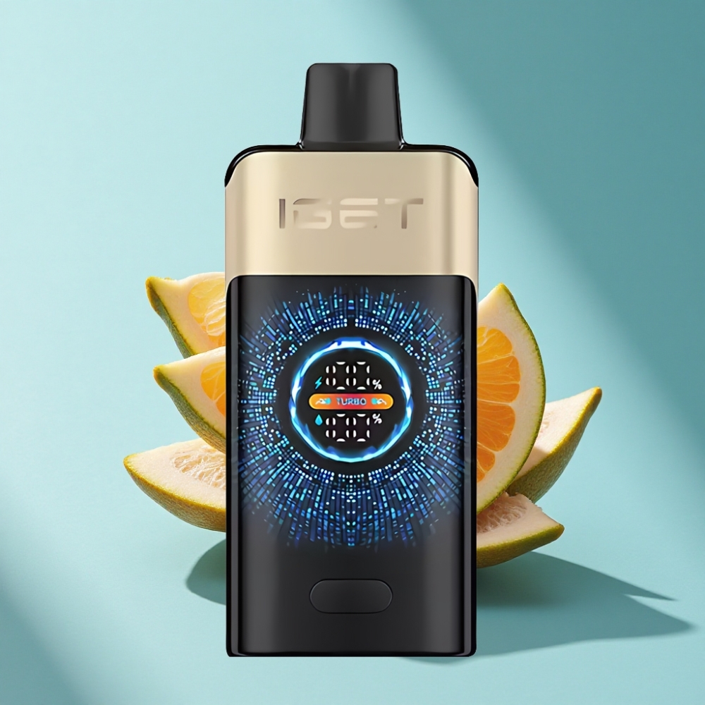 IGET ONE 12000 Puffs Turbo Mode Disposable Vape Tropical Orange Monster