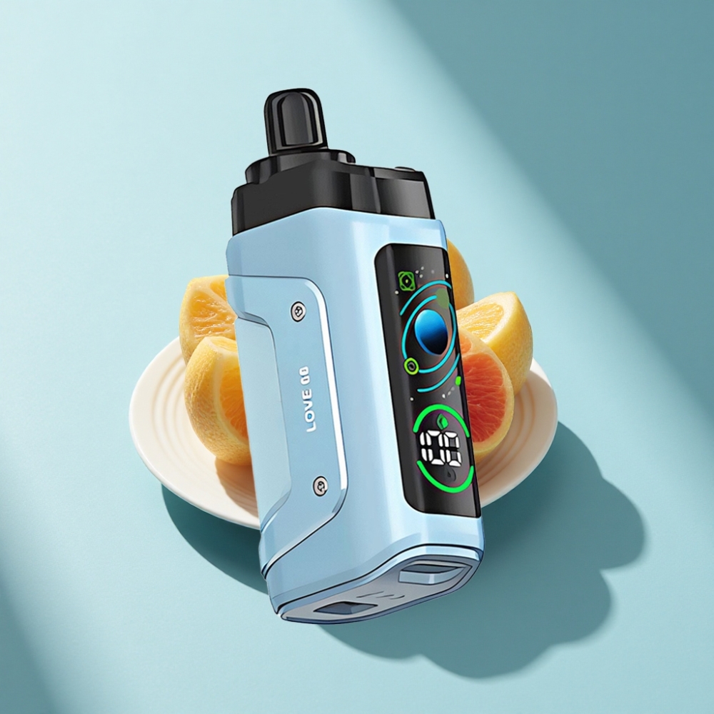 Razz Bar 45000 Puffs 1.0 Ohm Mesh Adjustable Airflow Love 66 Disposable Vape