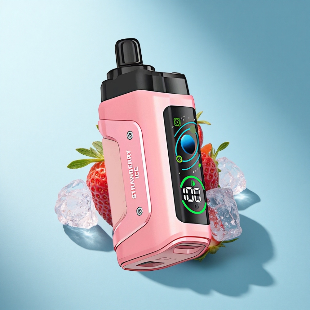 Razz Bar 45000 Puffs Strawberry Ice Mesh Disposable Vape