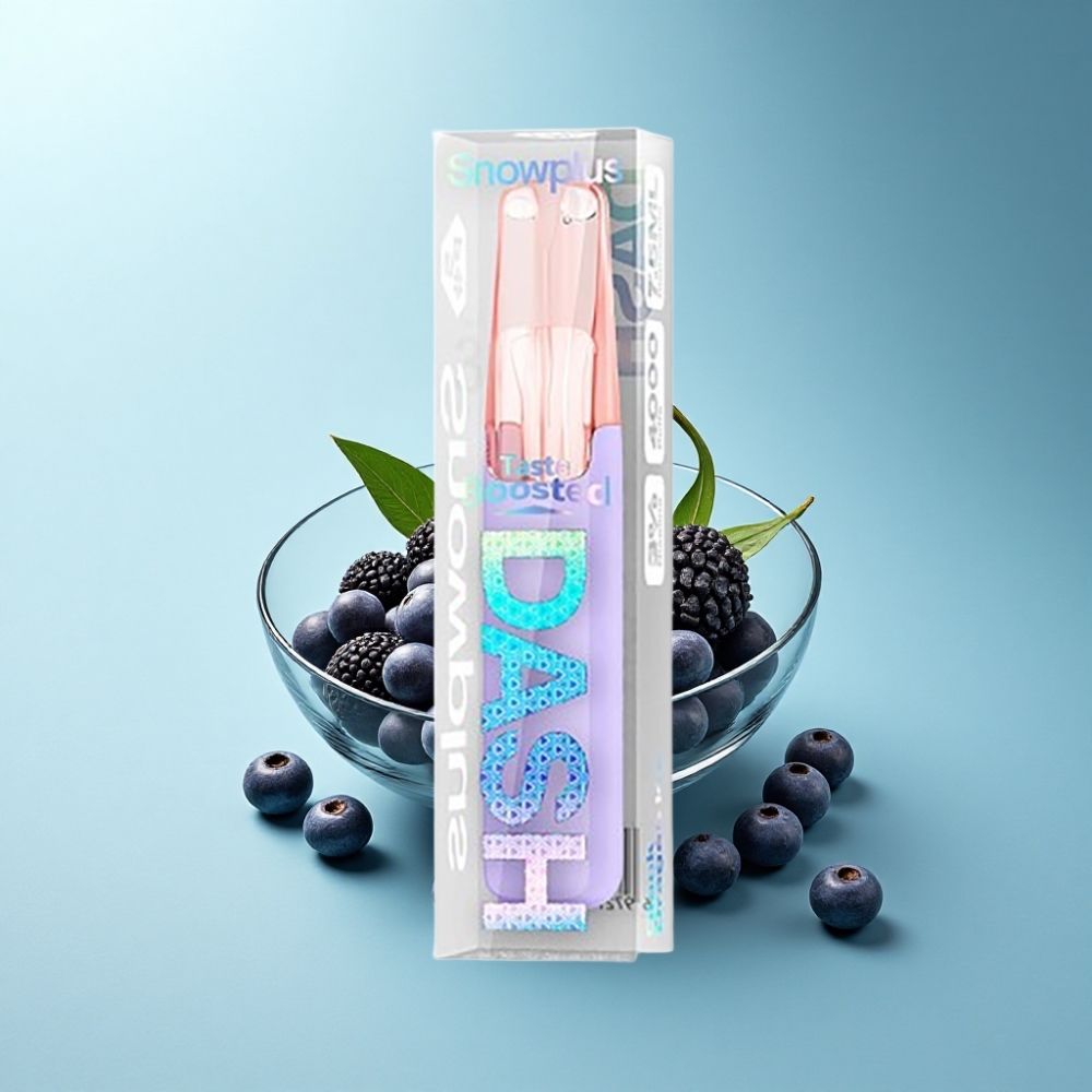 Snowplus Dash 4000 Puffs Ceramic Disposable Device Black Dragon Ice