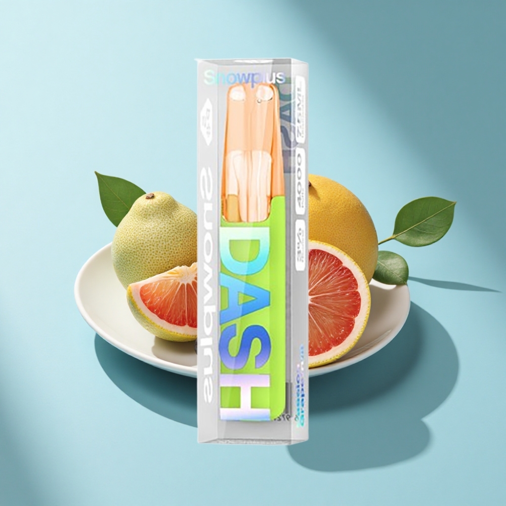 Snowplus Dash 4000 Puffs Ceramic Disposable Device Passion Grapefruit