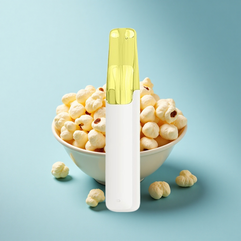 Snowplus Dash 4000 Puffs Ceramic Disposable Device Vanilla Popcorn