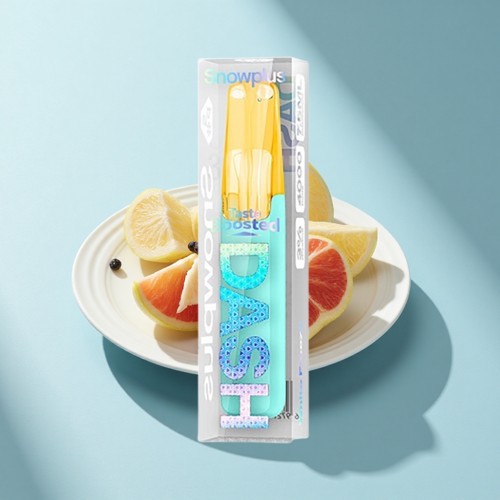 Snowplus Dash 4000 Puffs Ceramic Disposable Device White Freeze