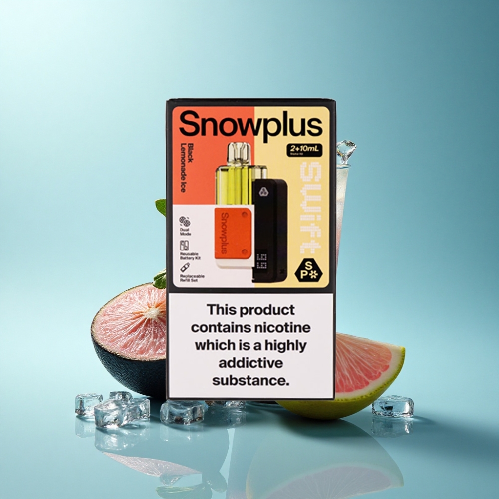 Snowplus Swift 5000 Puffs Dual Mesh Pod Kit Black Lemonade Ice