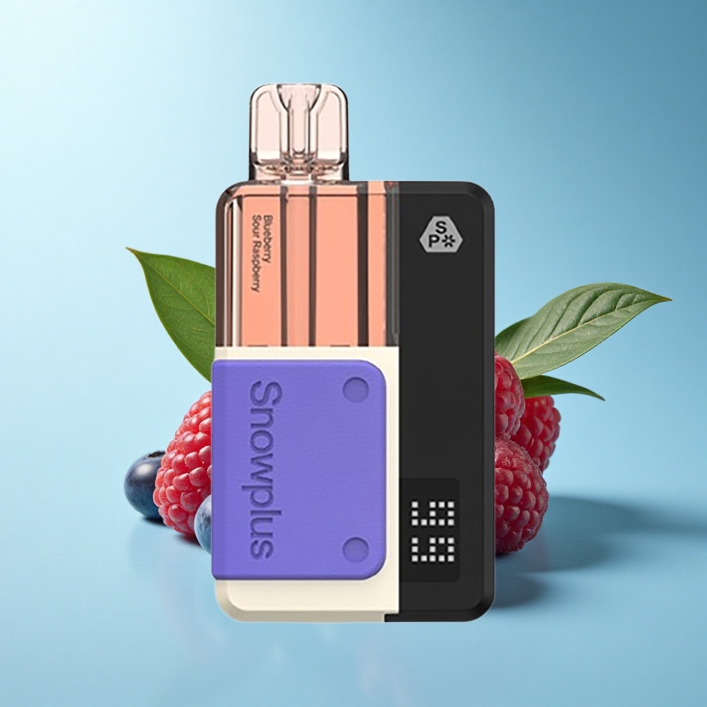 Snowplus Swift 5000 Puffs Dual Mesh Pod Kit Blueberry Sour Raspberry
