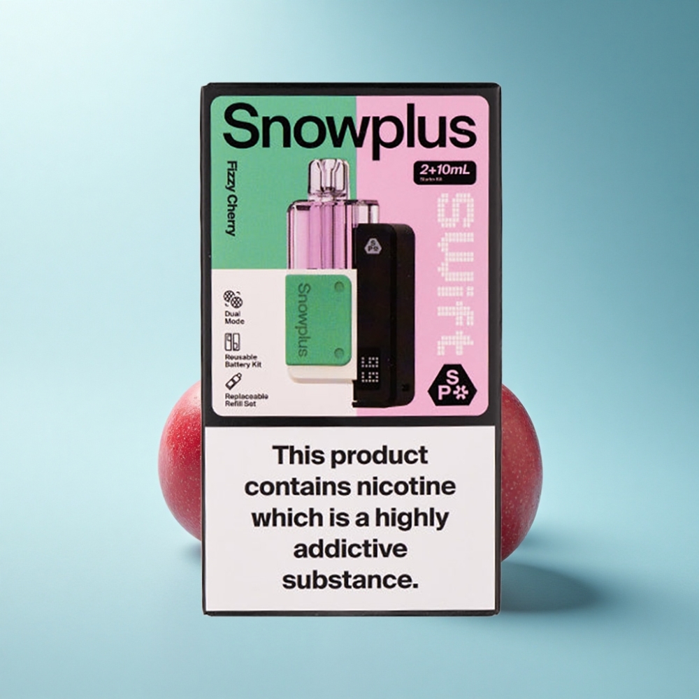 Snowplus Swift 5000 Puffs Dual Mesh Pod Kit Fizzy Cherry