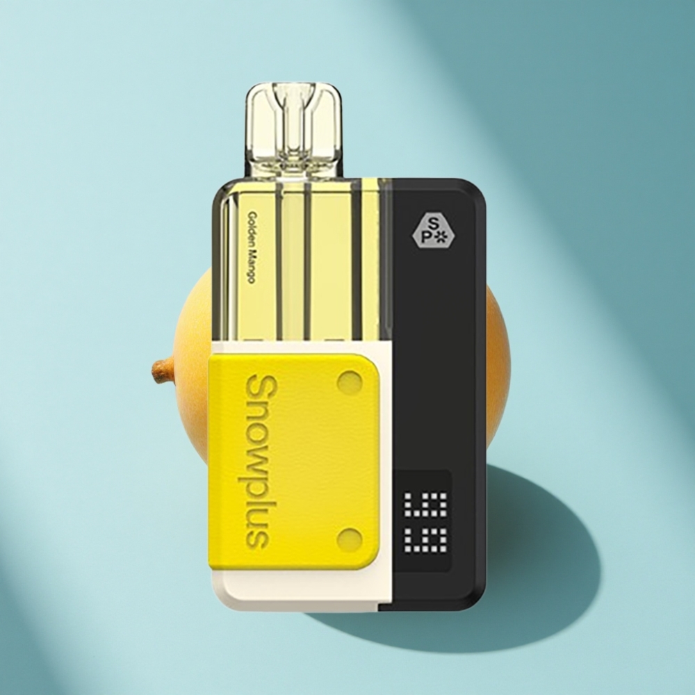 Snowplus Swift 5000 Puffs Dual Mesh Pod Kit – Golden Mango 1000mAh