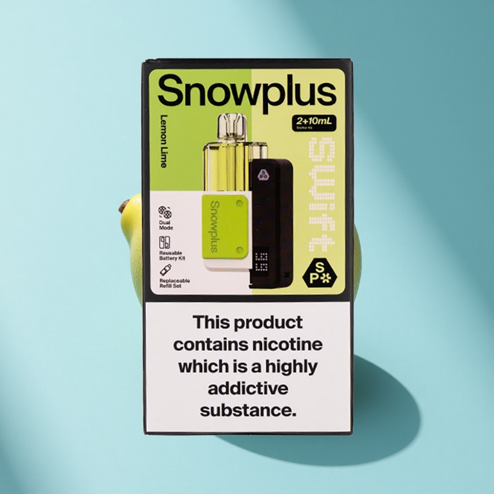 Snowplus Swift 5000 Puffs Dual Mesh Prefilled Pod Kit Lemon Lime