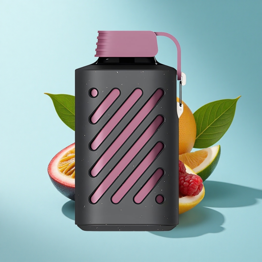 VOZOL GEAR 10000 Disposable Vape 20ml 50mg Passion Fruit Raspberry Tangerine
