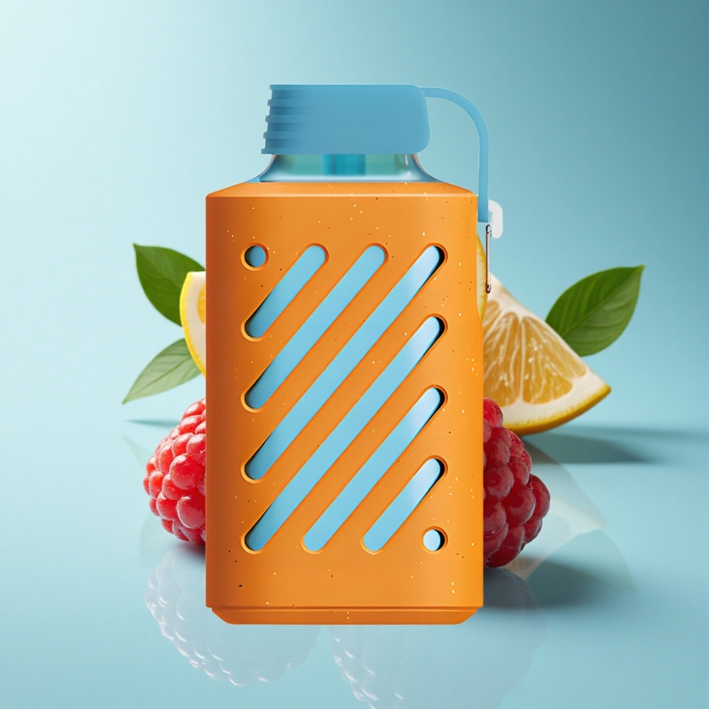 VOZOL GEAR 10000 Disposable Vape 20ml 50mg Raspberry Tangerine