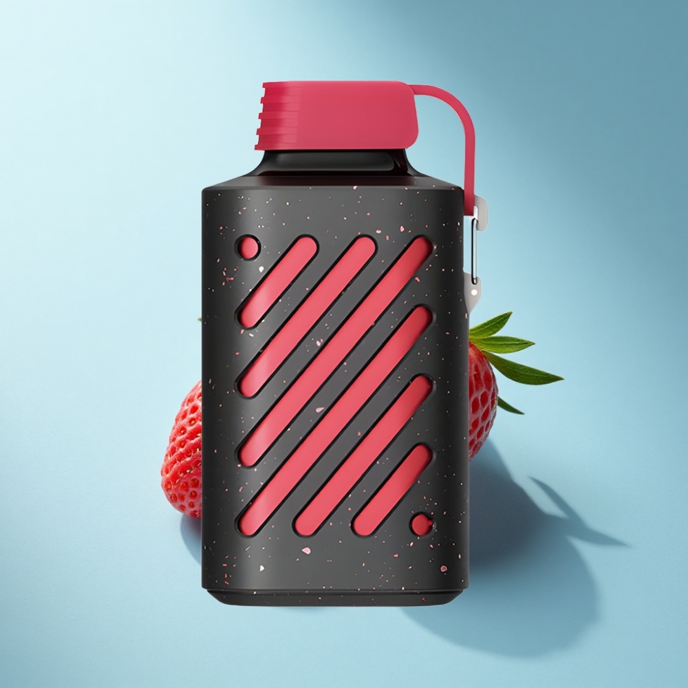 VOZOL GEAR 10000 Disposable Vape - Strawberry Raspberry, 20ml E-liquid, VAMT Mesh Coil