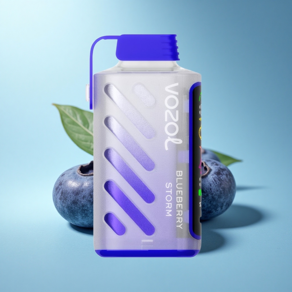 VOZOL Gear Power 20000 Puffs Blueberry Storm Dual Mesh S.i.L.C. Tech