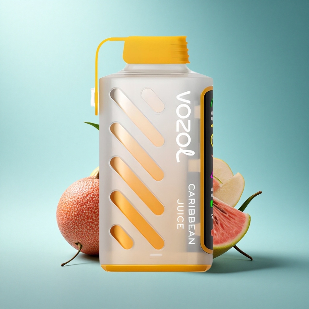 VOZOL Gear Power 20000 Puffs Caribbean Juice Dual Mesh 20mL Disposable Vape