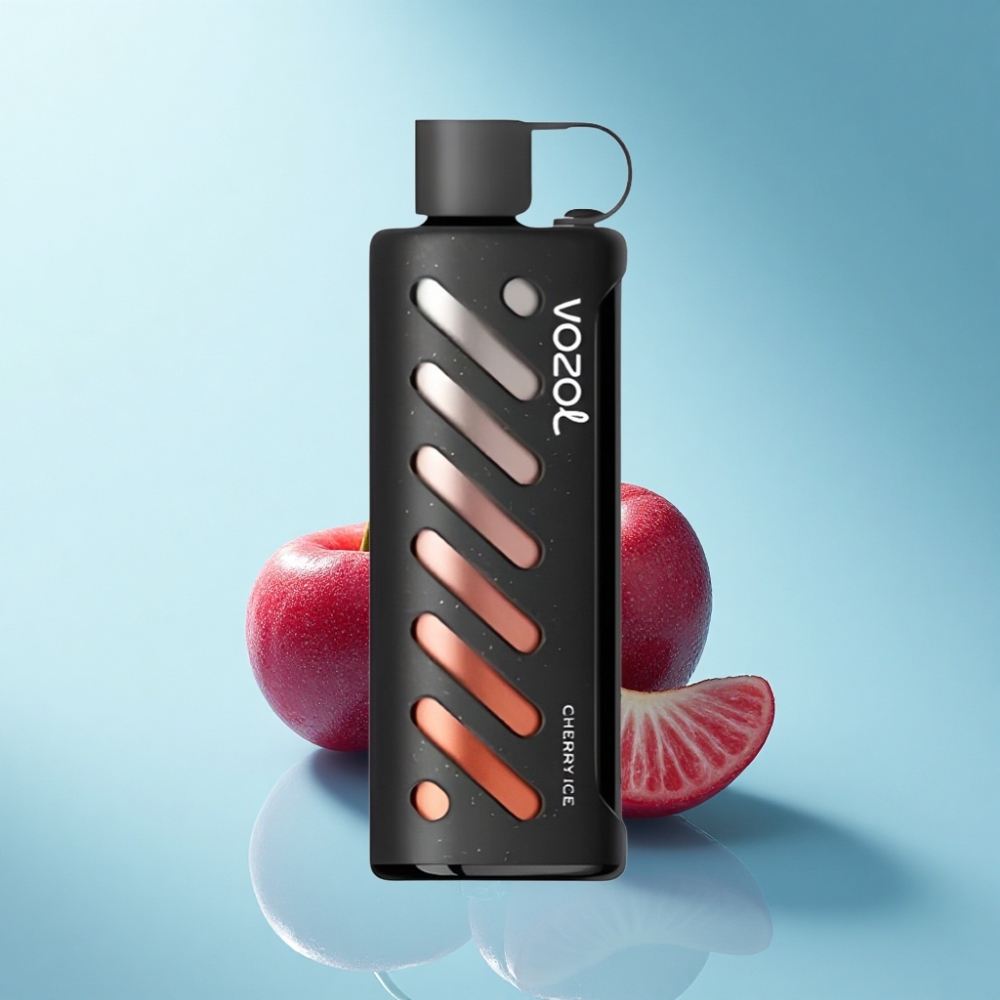 VOZOL Gear Shisha 25000 Puffs Cherry Ice Disposable Vape with Dual Mesh & S.i.L.C Tech