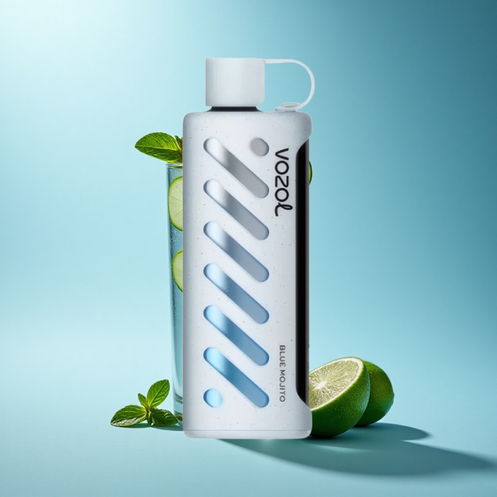 VOZOL Gear Shisha 25000 Puffs Dual Mesh Blue Mojito Disposable Vape