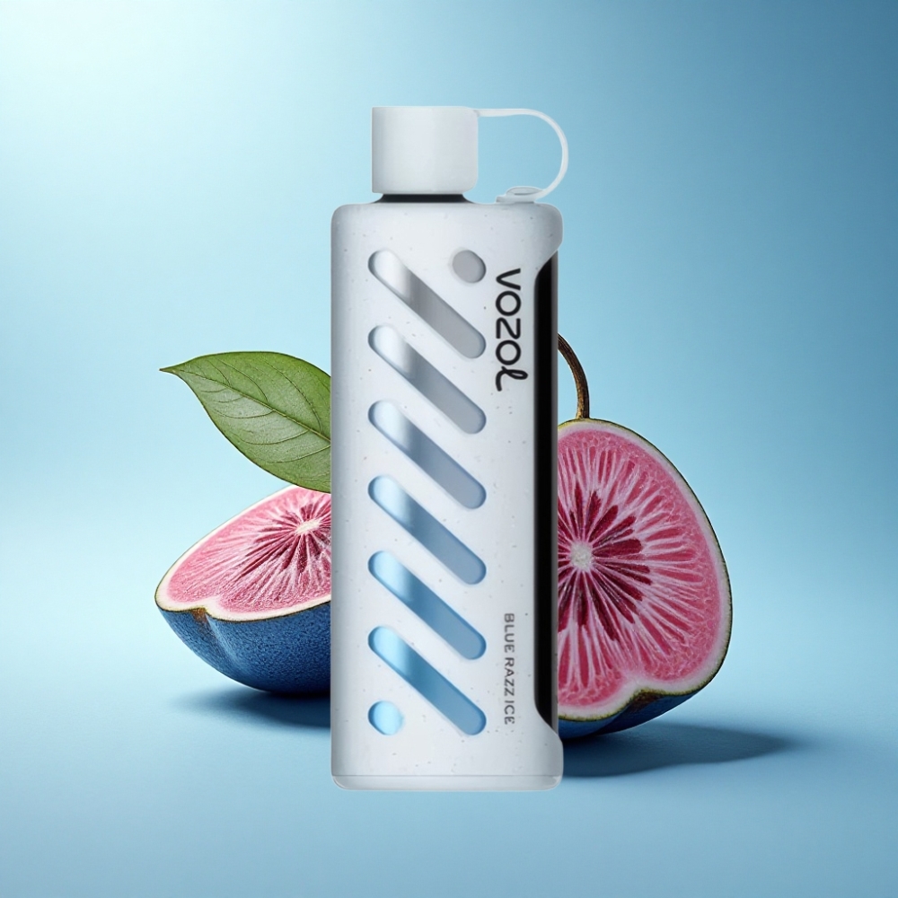 VOZOL Gear Shisha 25000 Puffs Dual Mesh Blue Razz Ice Disposable Vape