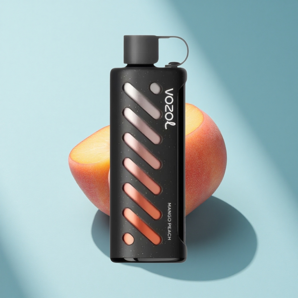 VOZOL Gear Shisha 25000 Puffs Dual Mesh Mango Peach Disposable Vape