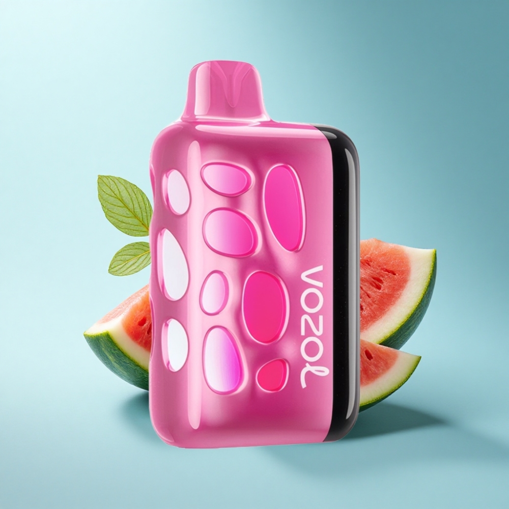 VOZOL RAVE 40000 Disposable Vape - 270° Glow, Beat-Synced, Strawberry Watermelon
