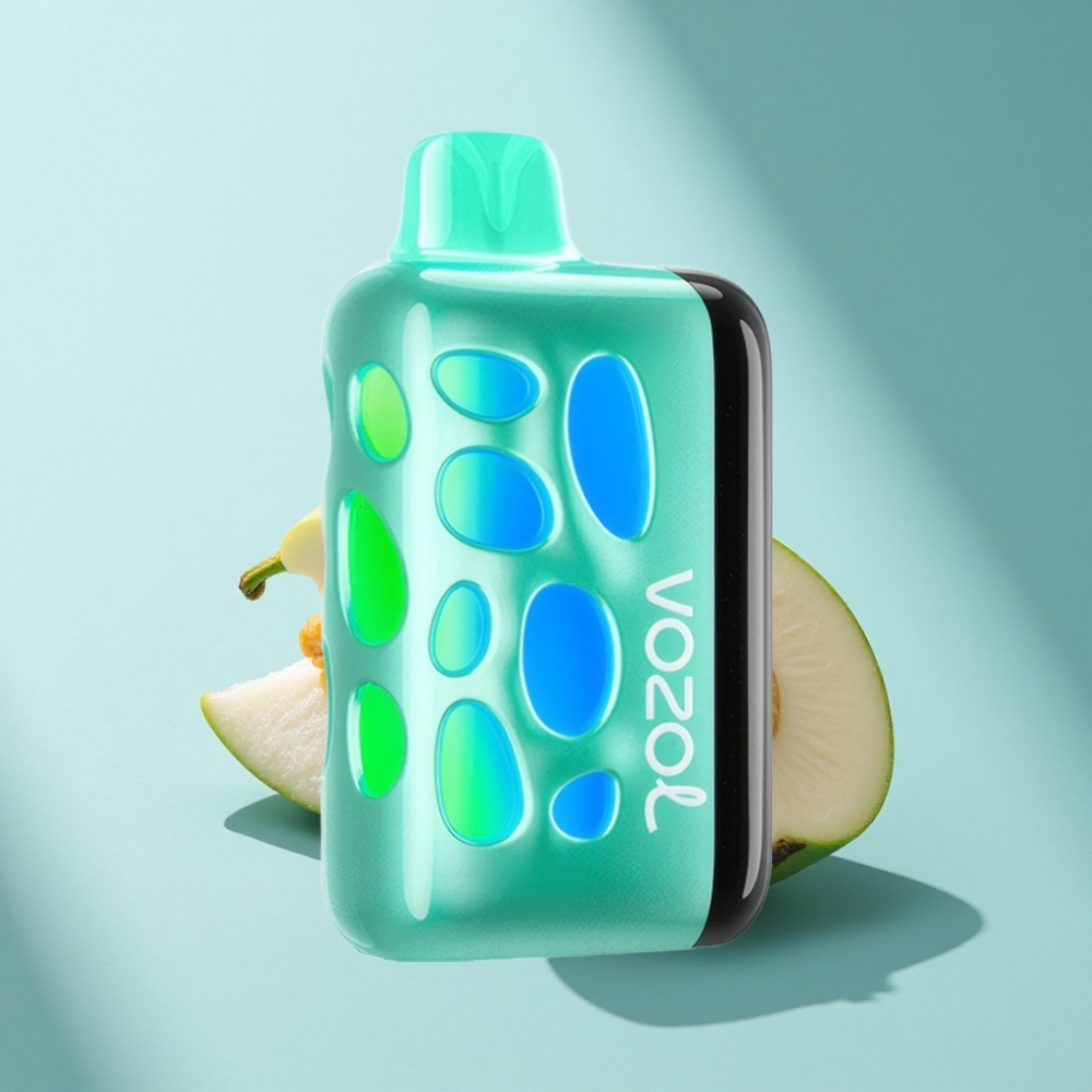 VOZOL RAVE 40000 Disposable Vape Cool Mint - 270° Glow & Beat-Synced Party Mode
