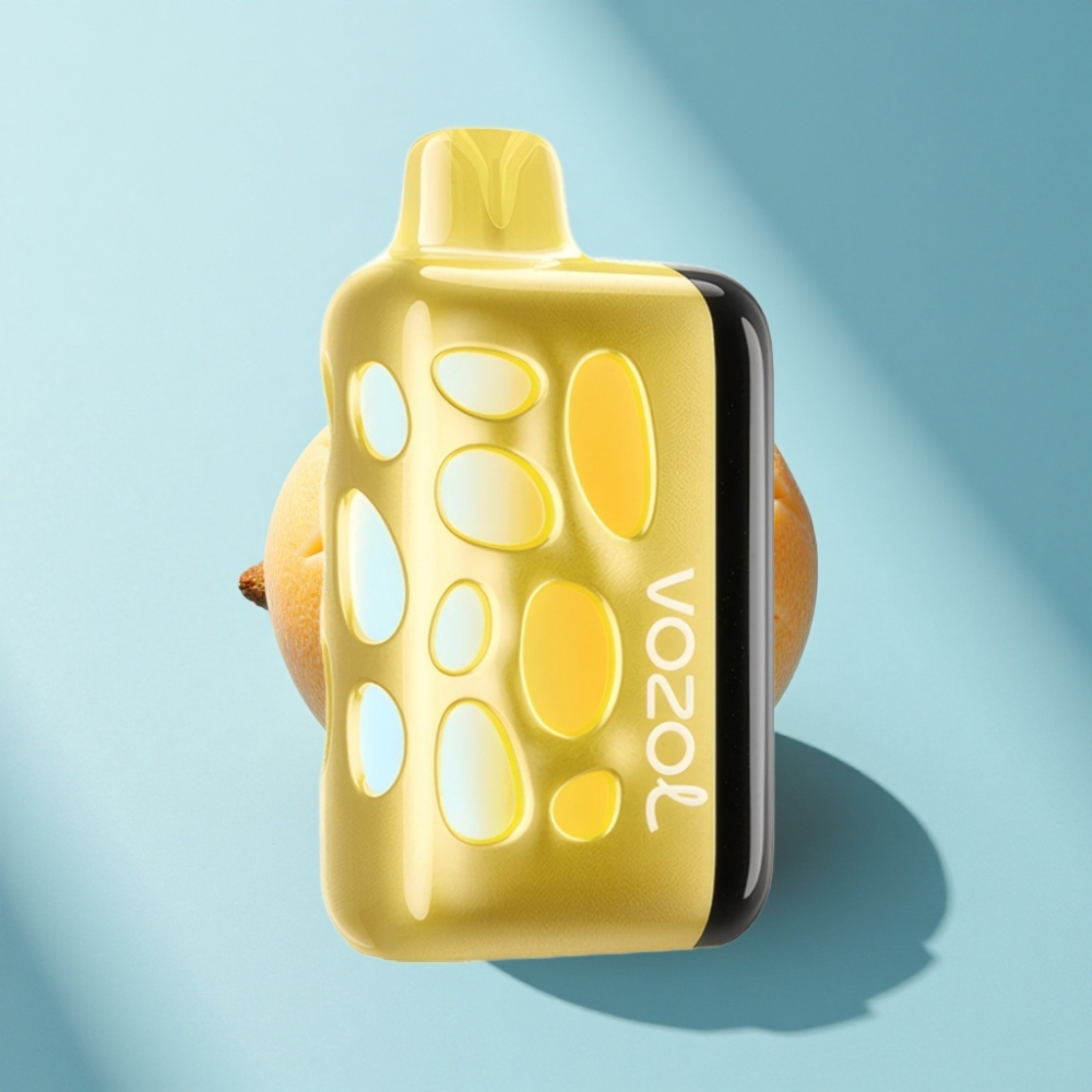 VOZOL RAVE 40000 Disposable Vape Mango Ice - 270° Glow, Beat-Synced, Fast Charge