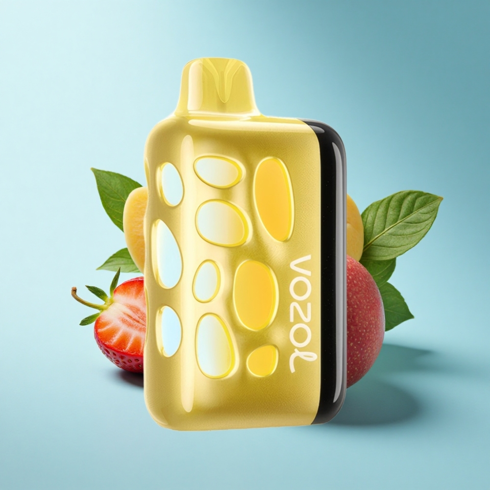 VOZOL RAVE 40000 Disposable Vape Strawberry Mango – 270° Glow, Beat-Synced, 1000mAh