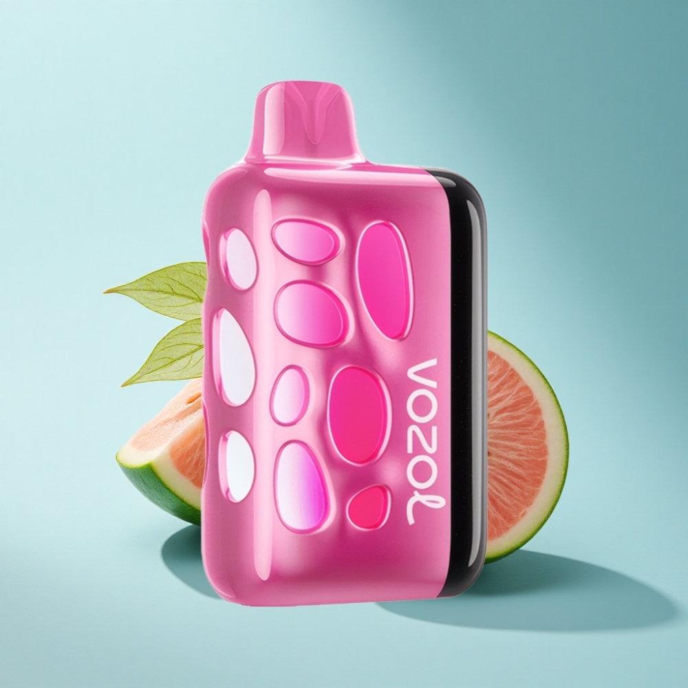 VOZOL RAVE 40000 Disposable Vape Strawmelon Peach - Beat-Synced Party Mode & Eclipse Animation