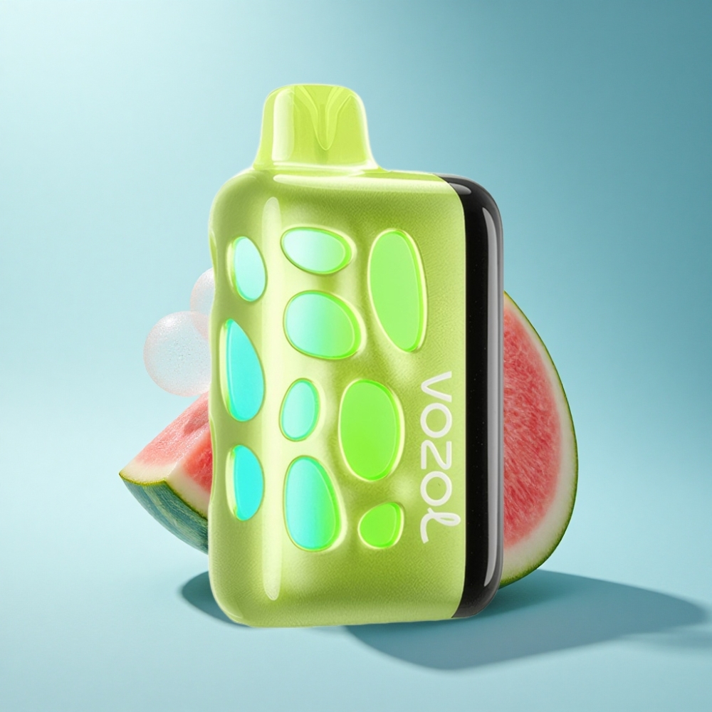 VOZOL RAVE 40000 Disposable Vape Watermelon Bubblegum – Beat-Synced Party Mode & Eclipse Animation