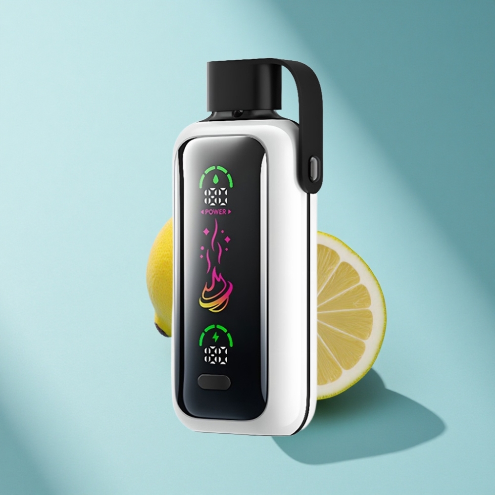 VOZOL Star 20000 Puffs Disposable Vape 2.2" HD Screen Dual Mesh Perfume Lemon