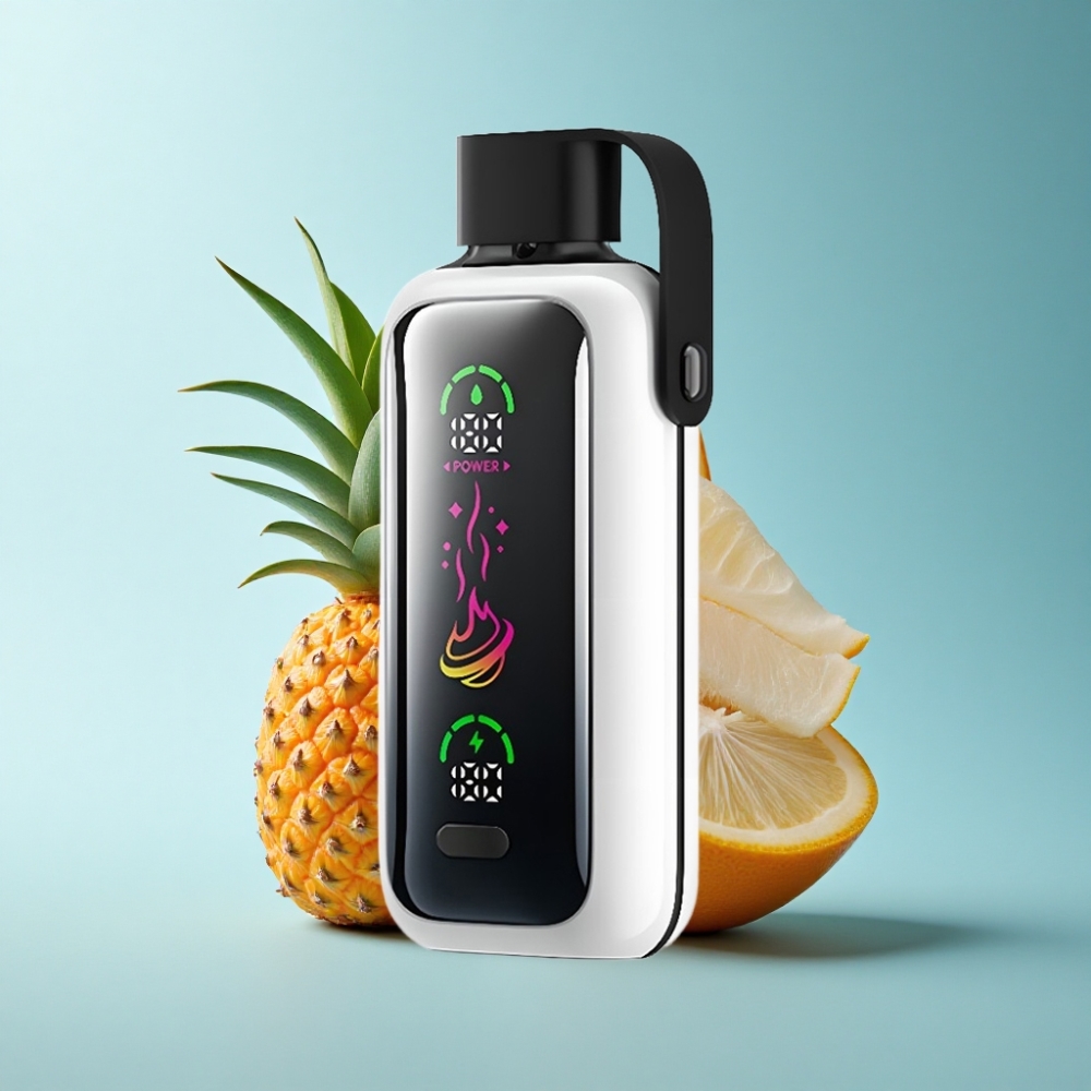 VOZOL Star 20000 Puffs Disposable Vape Orange Pineapple Lychee 2.2" HD Screen Dual Mesh