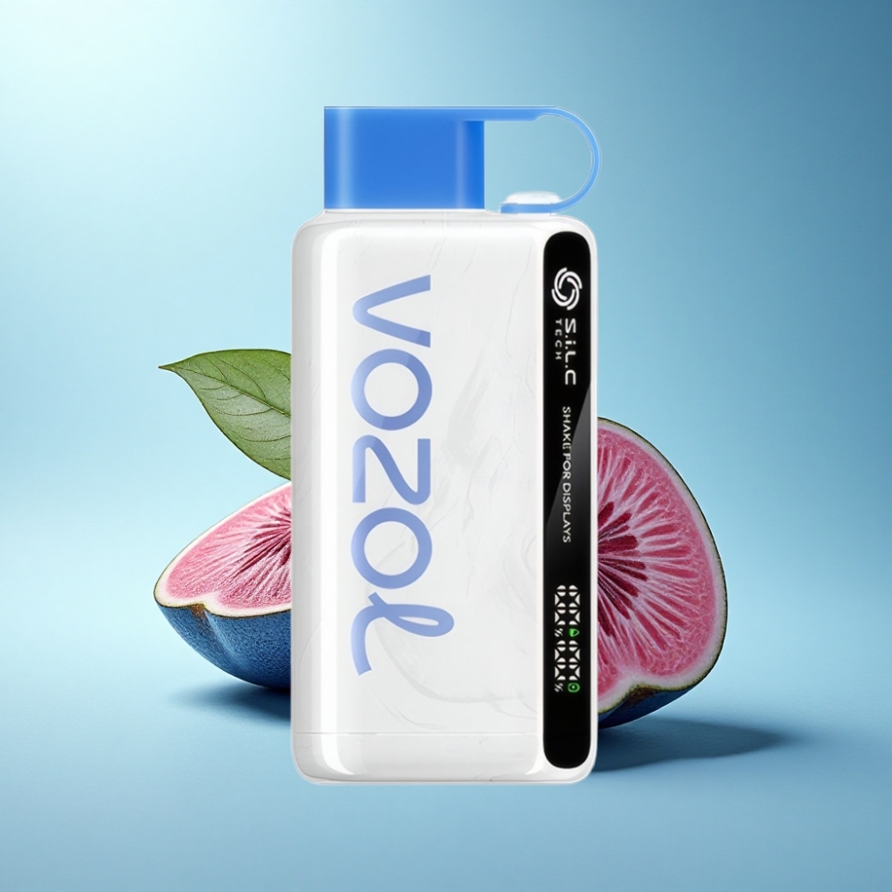 VOZOL STAR 9000/12000 Disposable Vape Blue Razz Ice with S.i.L.C TECH & Recycled Plastic
