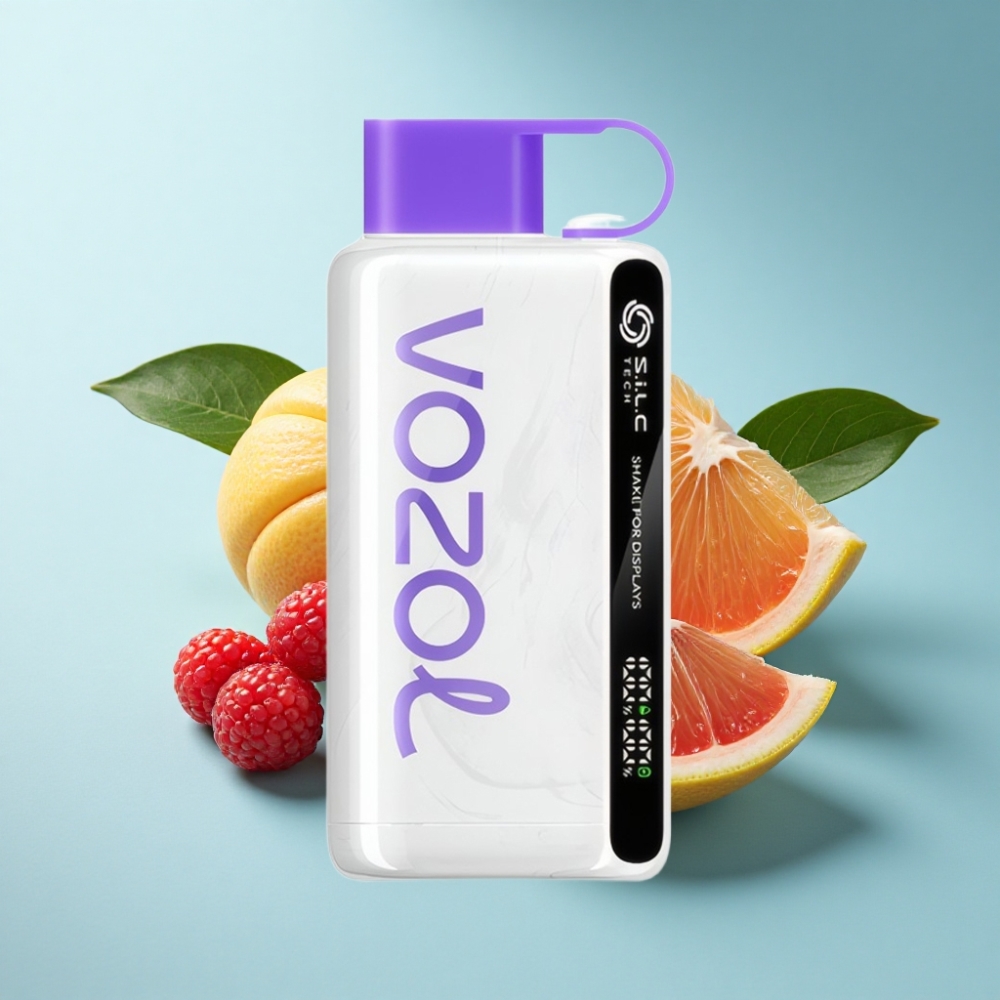 VOZOL STAR 9000/12000 Disposable Vape Cranberry Mango Grapefruit with S.i.L.C TECH & Recycled Plastic
