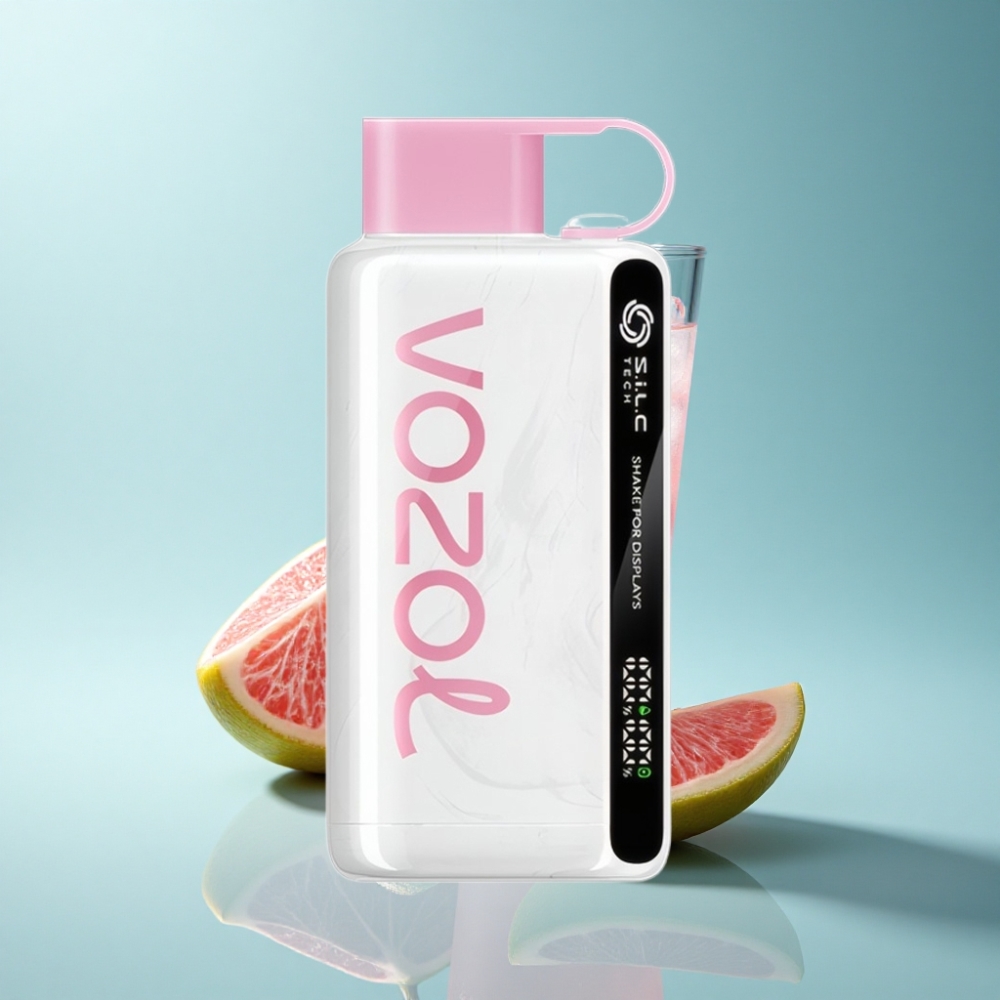 VOZOL STAR 9000/12000 Disposable Vape Pink Lemonade with S.i.L.C TECH & Faster Charge