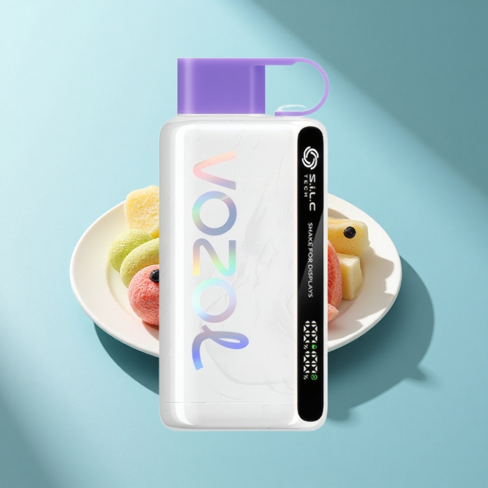 VOZOL STAR 9000/12000 Disposable Vape Rainbow Candy with S.i.L.C TECH & Fast Charge