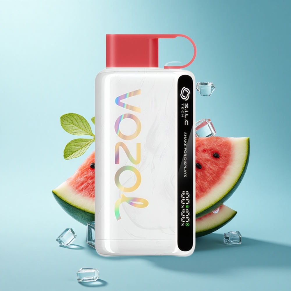 VOZOL STAR 9000/12000 Disposable Vape Watermelon Ice with S.i.L.C TECH & 650mAh Battery