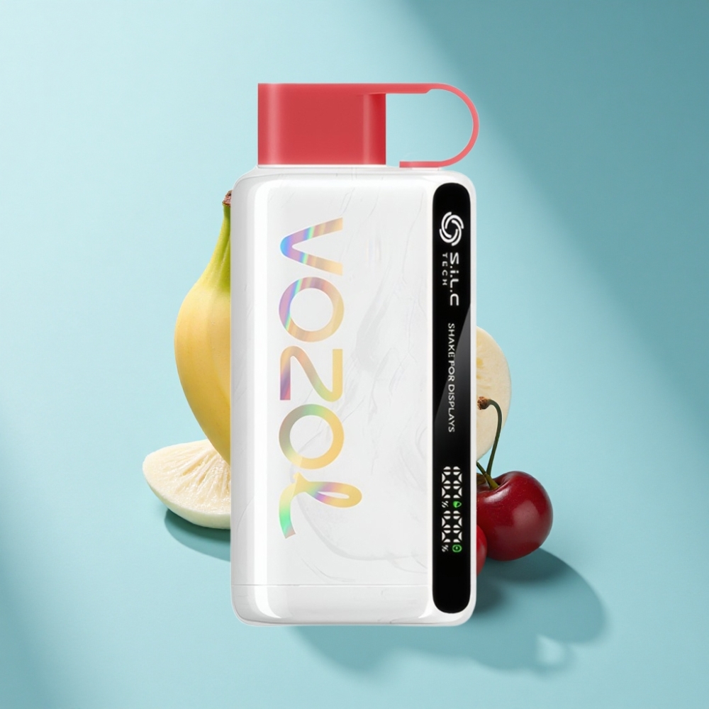 VOZOL STAR 9000/12000 Disposable Vape with S.i.L.C TECH & Recycled Plastic – Dragon Fruit Banana Cherry