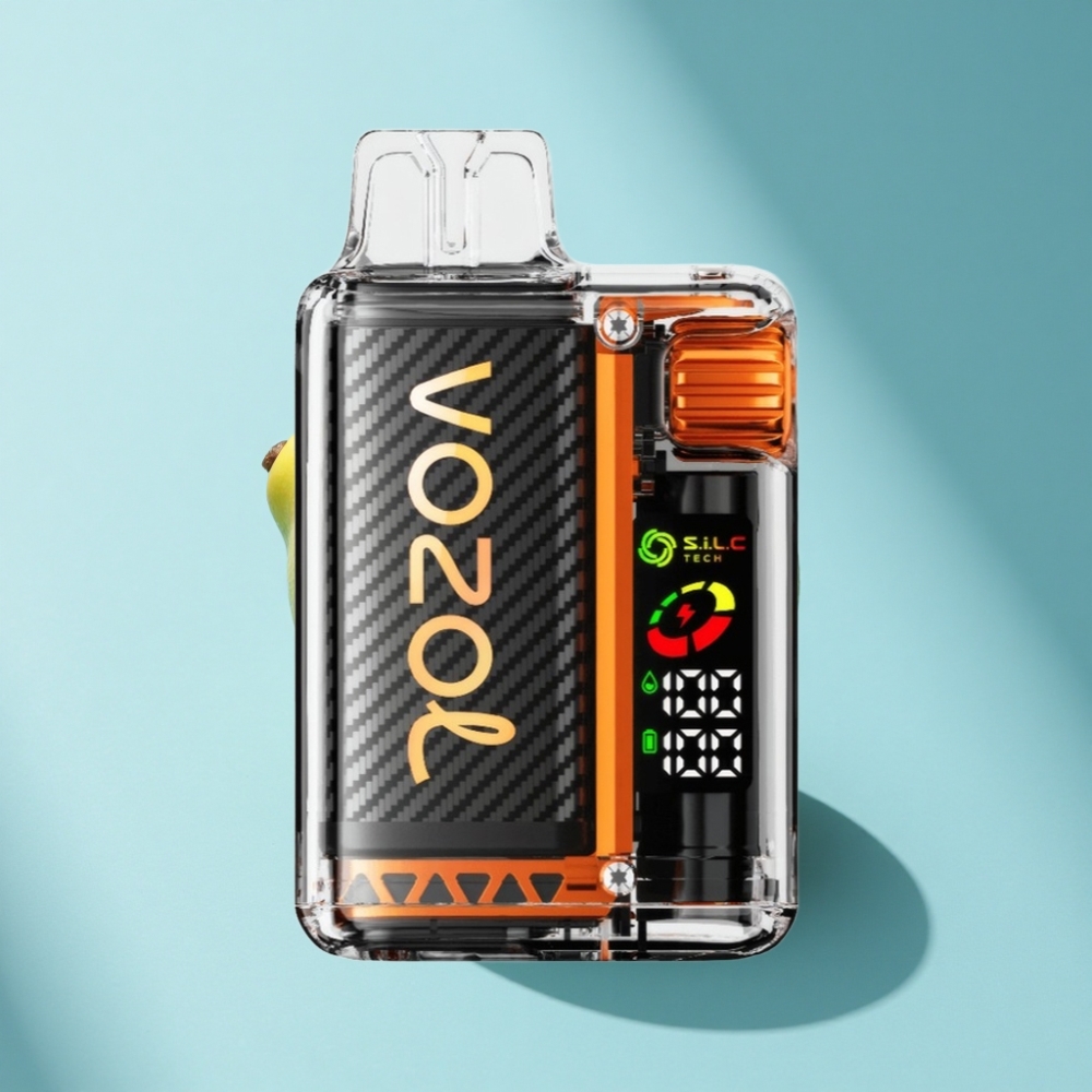 VOZOL Vista 20000 Puffs Lemon Lime Disposable Vape with OLED Screen & Dual Mesh Coil