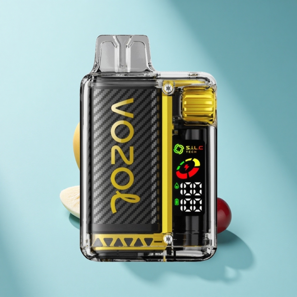 VOZOL Vista 20000 Puffs Rechargeable Disposable Vape 2% Nicotine 650mAh OLED Dragon Fruit Banana Cherry