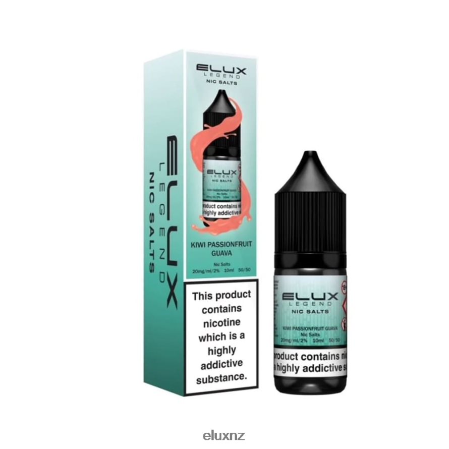 Elux Flavours - Elux Legend Nic Salt 10ml Kiwi Passionfruit Guava TBNB8416